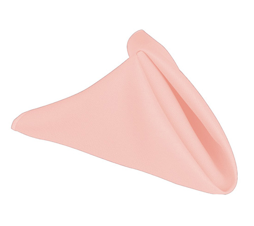 pink napkin